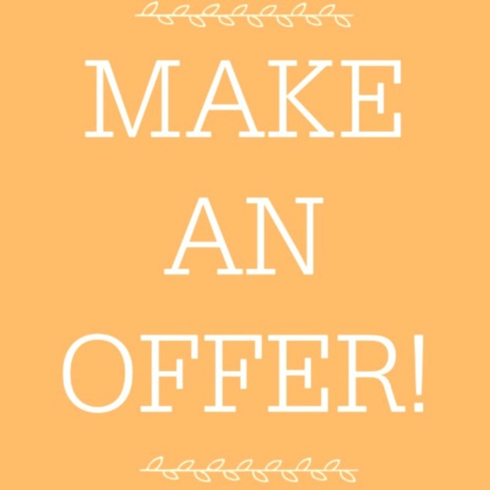 Make me an offer 🌸🌸